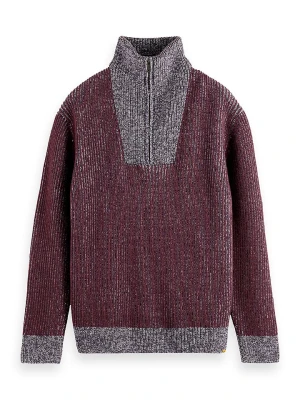Scotch & Soda Sweter w kolorze bordowym rozmiar: XXL