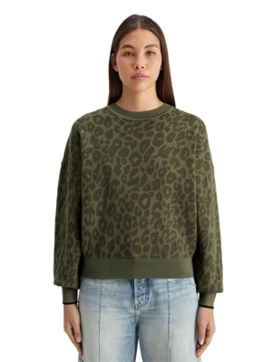 Scotch & Soda Sweter w kolorze ciemnozielonym rozmiar: L