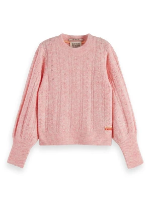 Scotch & Soda Sweter w kolorze jasnoróżowym rozmiar: 116