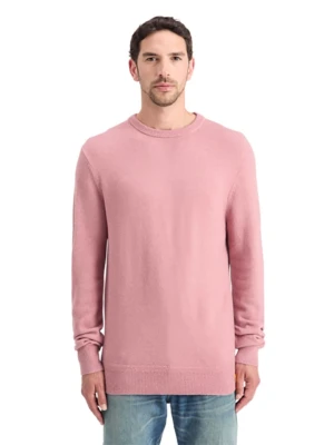 Scotch & Soda Sweter w kolorze jasnoróżowym rozmiar: L
