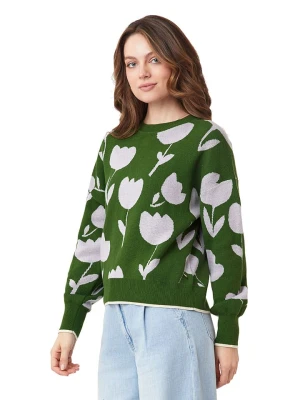 Scotch & Soda Sweter w kolorze jasnoszaro-zielonym rozmiar: XL