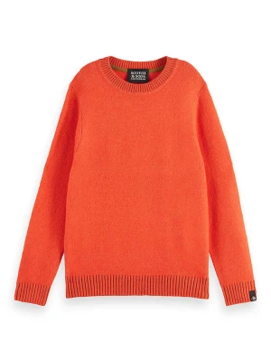 Scotch & Soda Sweter w kolorze pomarańczowym rozmiar: 152