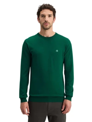 Scotch & Soda Sweter w kolorze zielonym rozmiar: M
