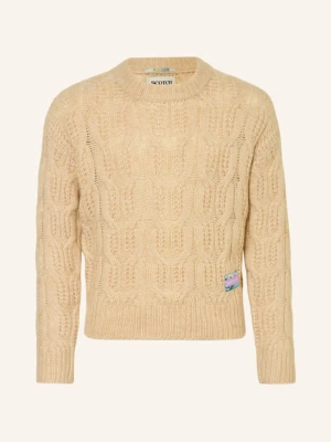 Scotch & Soda Swetry weiss CAMELOWY