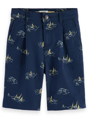 Scotch & Soda Szorty w kolorze granatowym rozmiar: 128
