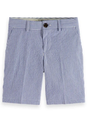 Scotch & Soda Szorty w kolorze niebiesko-białym rozmiar: 128