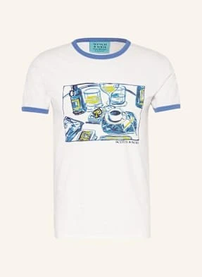 Scotch & Soda T-Shirt weiss