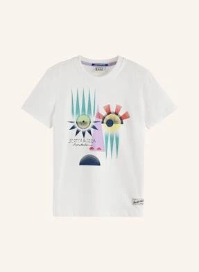 Scotch & Soda T-Shirt weiss