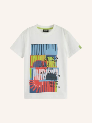 Scotch & Soda T-Shirt weiss