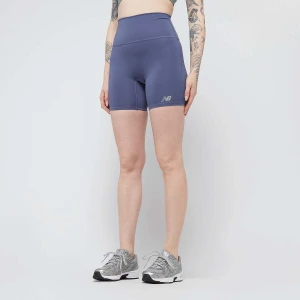 New Balance Script High Rise Short kobiety Szorty sportowe niebieski rozmiar Odzież