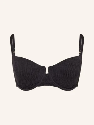 Seafolly Biustonosz Bikini Na Ramiączkach Sea Dive schwarz