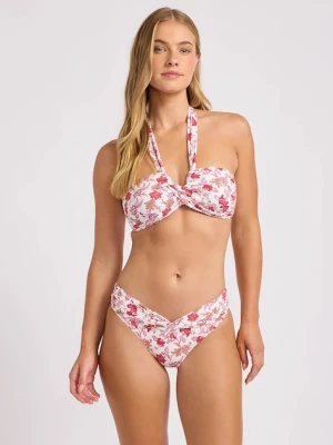 Seafolly biustonosz kąpielowy damski Halter Bandeau różowy