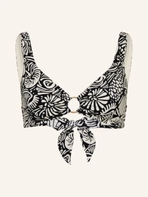 Seafolly Bralette Bikini Top Shells schwarz