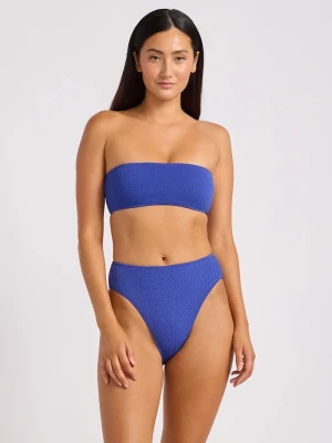 Seafolly brazyliany kąpielowe damskie High Rise fioletowy
