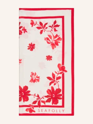Seafolly Chusta Mayflower Z Jedwabiem rot