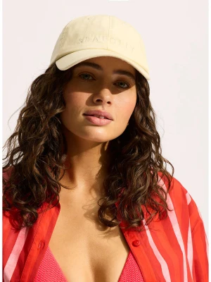 Seafolly Czapka w kolorze beżowym rozmiar: onesize