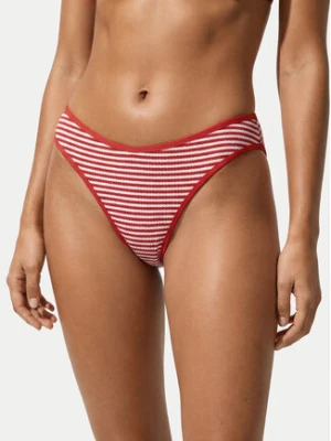 Seafolly Dół od bikini Clubhouse 40753-281 Pomarańczowy