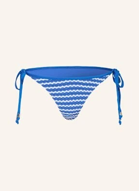 Seafolly Dół Od Bikini Trójkątnego Mesh Effect blau