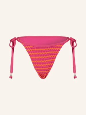 Seafolly Dół Od Bikini Trójkątnego Mesh Effect pink