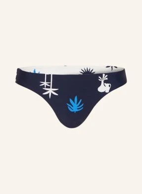 Seafolly Dół Od Bikini Typu Bokserki La Palma Model Dwustronny blau