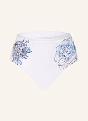 Seafolly Dół Od Bikini Z Wysokim Stanem Ahoy weiss