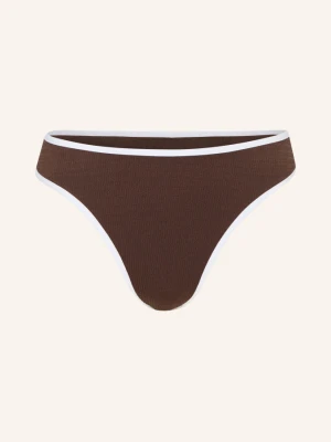 Seafolly Dół Od Bikini Z Wysokim Stanem Beach Bound braun