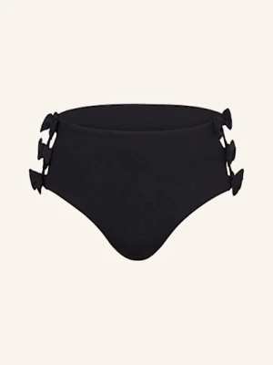 Seafolly Dół Od Bikini Z Wysokim Stanem Beau Bow schwarz