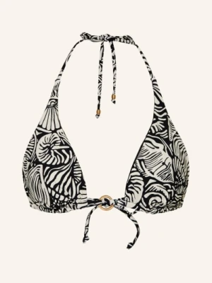 Seafolly Dwuczęściowy Bikini Shells Z Trójkątnymi Stanikami, Dwustronne schwarz