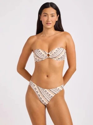 Seafolly figi kąpielowe damskie Hipster beżowy