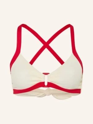 Seafolly Góra Bikini Typu Bustier Bandwave weiss