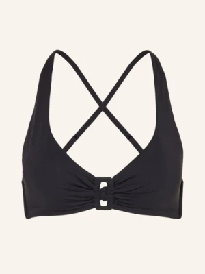 Seafolly Góra Bikini Typu Bustier Seafolly Collective schwarz