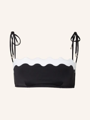 Seafolly Góra Od Bikini Bandeau Gia schwarz