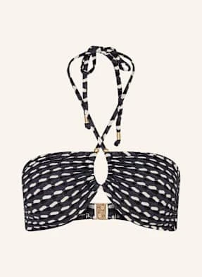 Seafolly Góra Od Bikini Bandeau Mala schwarz