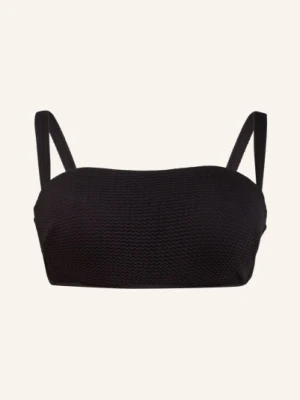 Seafolly Góra Od Bikini Bandeau Sea Dive schwarz