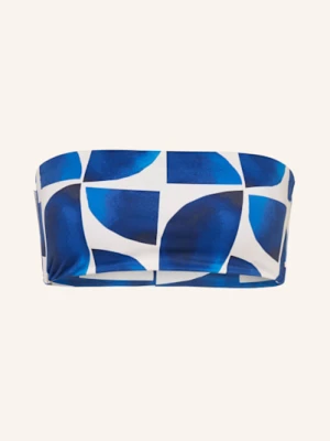 Seafolly Góra Od Bikini Bandeau Sunray Dwustronna blau