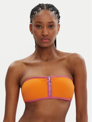 Seafolly Góra od bikini Beach Bound 30467-072 Pomarańczowy