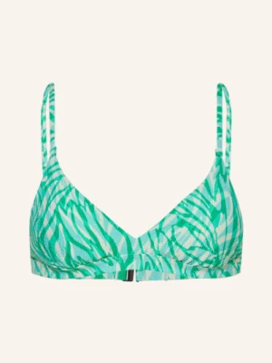 Seafolly Góra Od Bikini Bralette Animal Instinct gruen