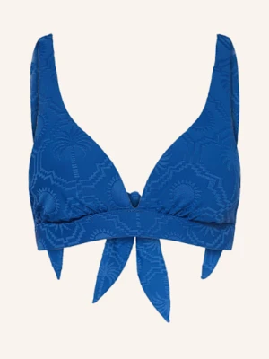 Seafolly Góra Od Bikini Bralette Oasis blau