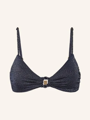 Seafolly Góra Od Bikini Bralette Poolside Z Błyszczącą Przędzą blau