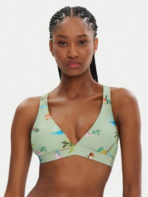 Seafolly Góra od bikini Isla Palm 31514MF216 Zielony