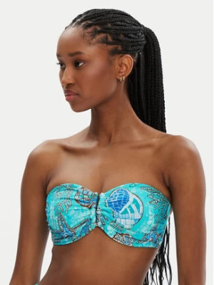 Seafolly Góra od bikini La Mer 31409DD214 Turkusowy