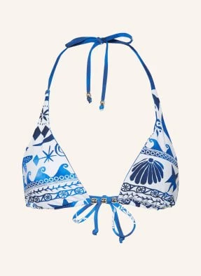 Seafolly Góra Od Bikini Trójkątnego Corfu Dwustronna blau