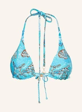 Seafolly Góra Od Bikini Trójkątnego La Mer blau