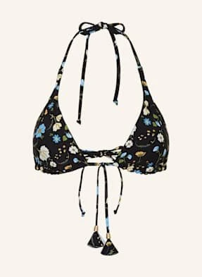 Seafolly Góra Od Bikini Trójkątnego Modern Romance schwarz