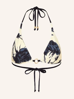 Seafolly Góra Od Bikini Trójkątnego Rococo Dwustronna schwarz