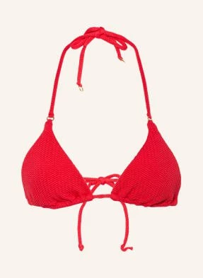 Seafolly Góra Od Bikini Trójkątnego Sea Dive rot