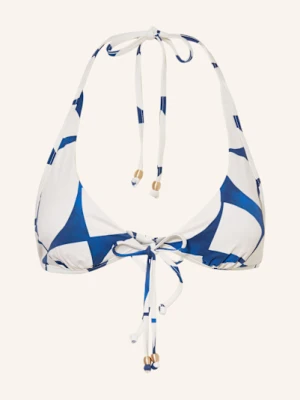 Seafolly Góra Od Bikini Wiązana Na Szyi Sunray blau