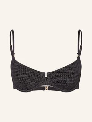 Seafolly Góra Od Bikini Z Fiszbinami Sea Dive schwarz