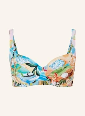 Seafolly Góra Od Bikini Z Fiszbinami South Pacific blau