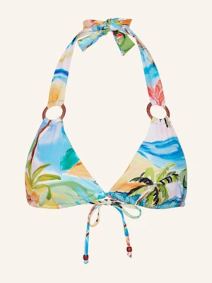 Seafolly Góra Od Bikini Z Fiszbinami South Pacific blau